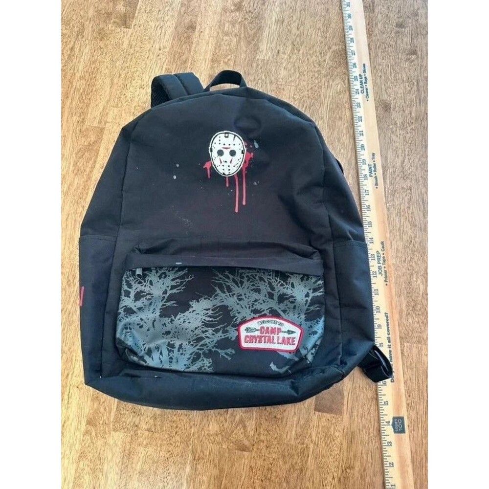 Friday the 13th Jason Voorhees Camp Crystal Lake Horror Backpack 2019